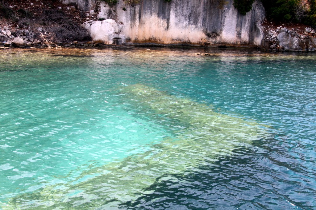 Sunken ruins in Kekova - 2012 Lycian Rally Wraps Up Successfully in Antalya © Maggie Joyce